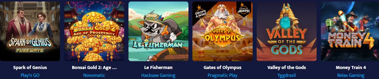swingz casino top slots